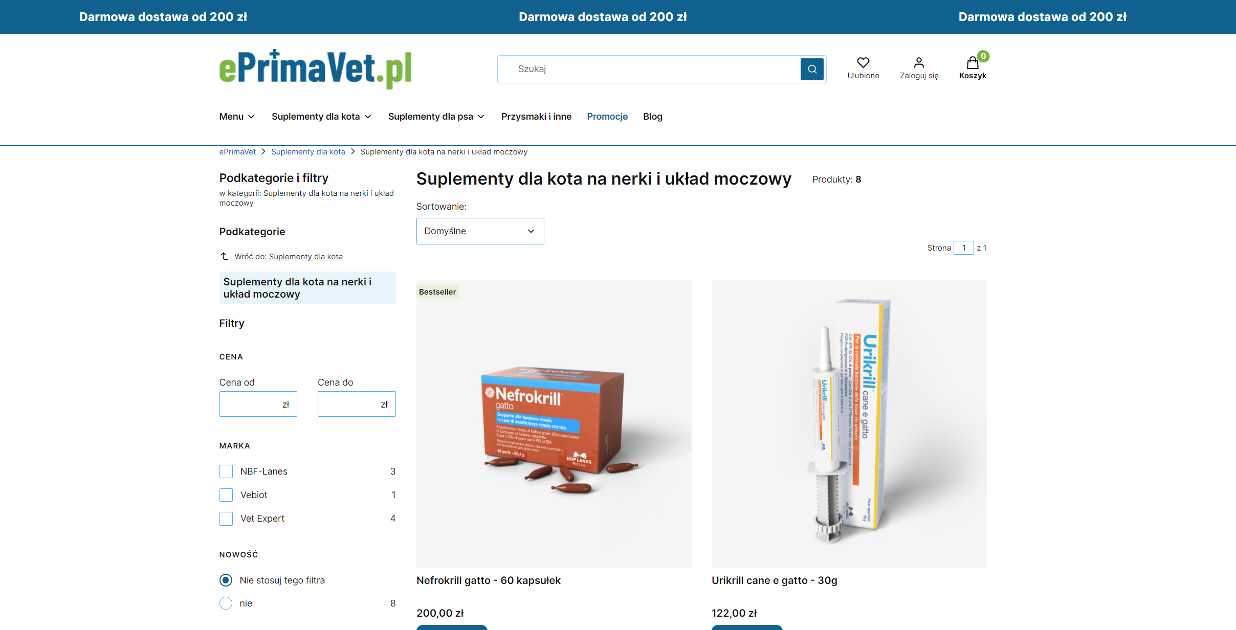 Kiedy rozważa się wsparcie nerek u kota?