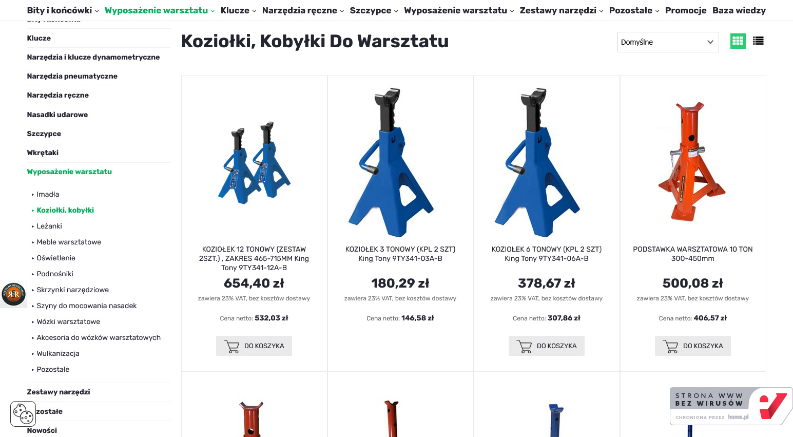 Jak bezpiecznie używać koziołków warsztatowych?
