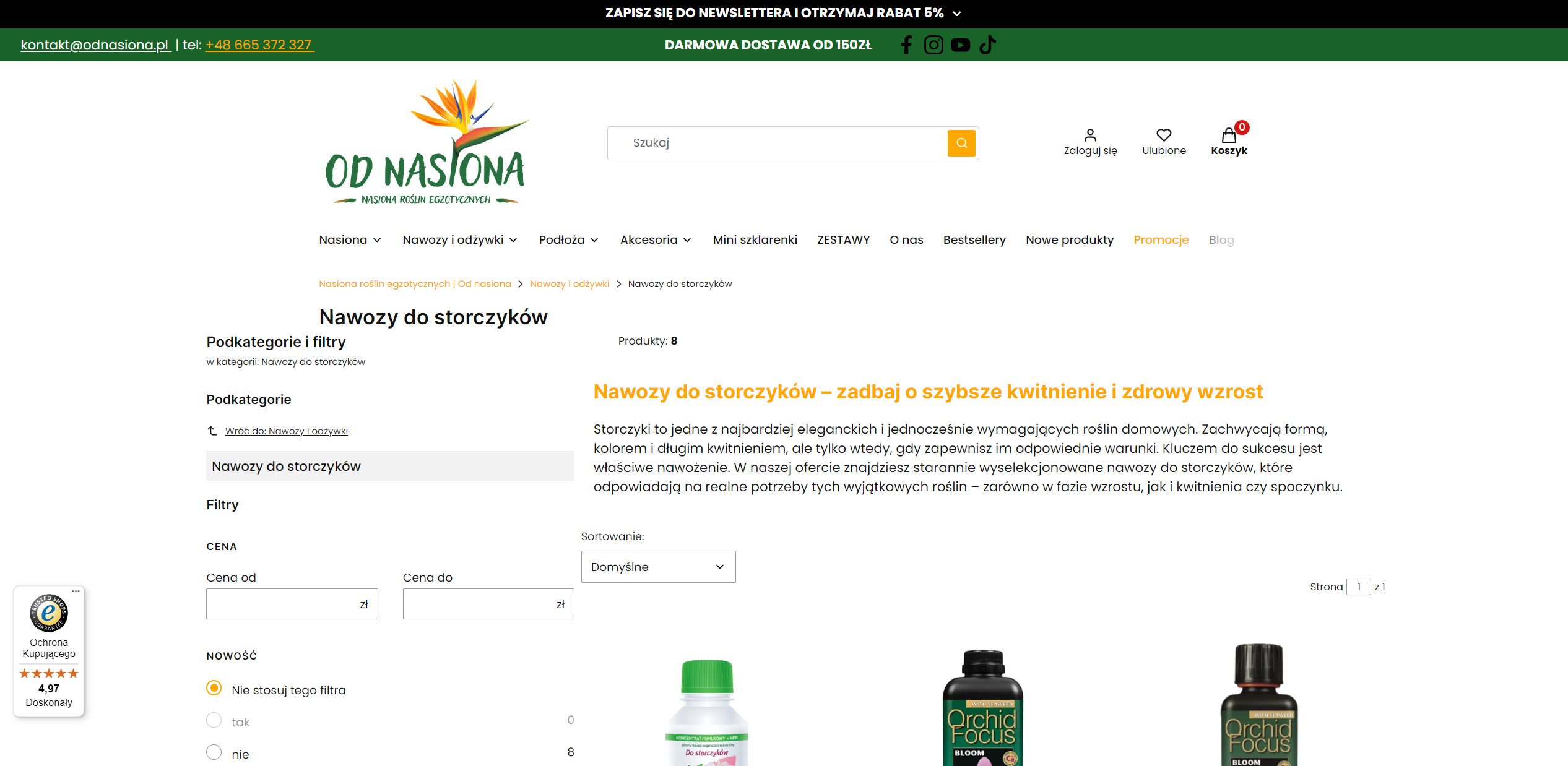 Dlaczego storczyki potrzebują specjalnego nawożenia?