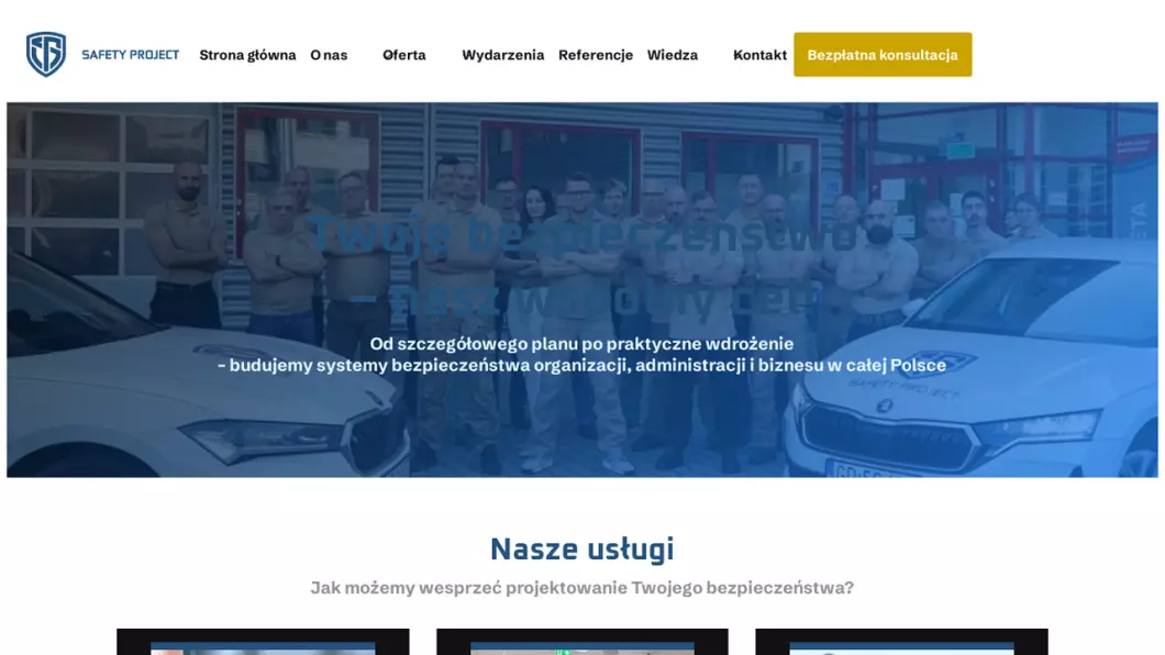 Zrzut ekranu strony